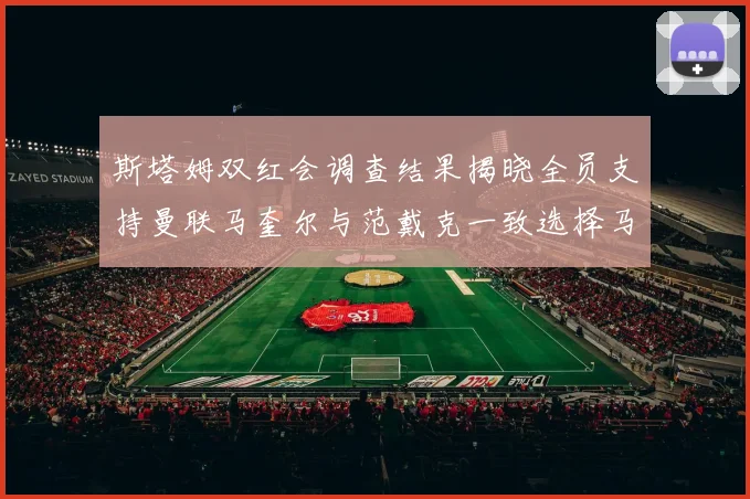 斯塔姆双红会调查结果揭晓全员支持曼联马奎尔与范戴克一致选择马奎尔
